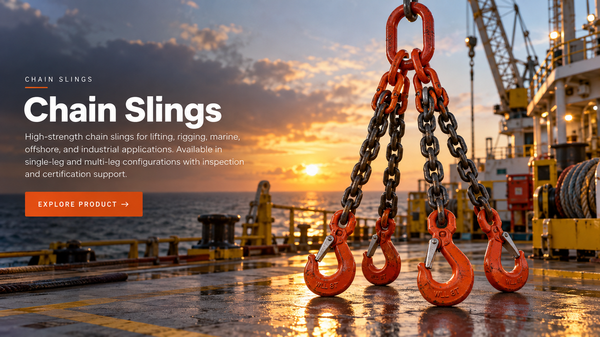 Lashing Chains & Ratchet Binders